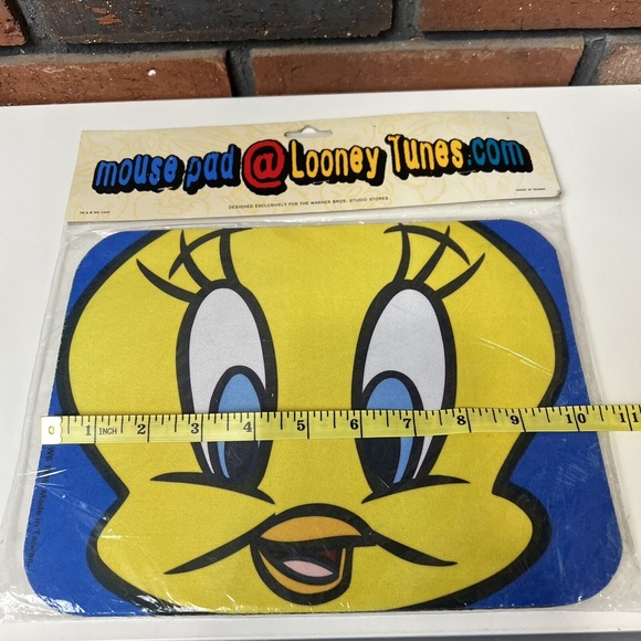 Tweety Bird 1996 Vintage Looney Tunes Computer Mouse Pad New - Picture 2 of 10